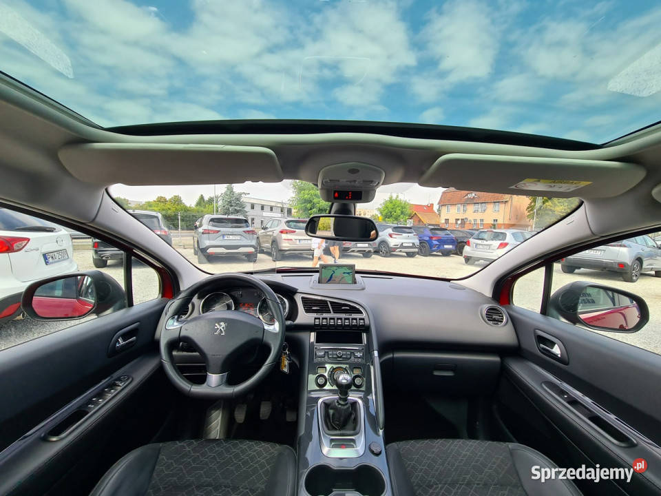 Peugeot 3008 SzklanyDach Navi PDC Kamera HeadUp światła LED