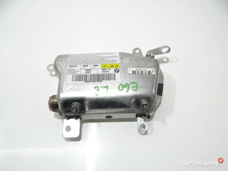 PODUSZKA AIRBAG DRZWI LEWY PRZÓD BMW E60 E61 Strzyżewice