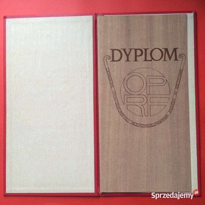 1960 Dyplom Przedsiębiorstwa Filmowego Szczecin