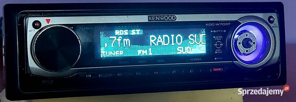 Kenwood KDCW7037 I AUX I Krystaliczny zmieniarka