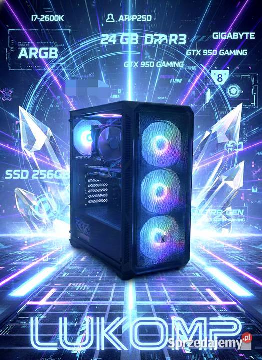 PC ARGB CYBERPUNK 2077 INTEL I72600KGTX Przygodziczki sprzedam