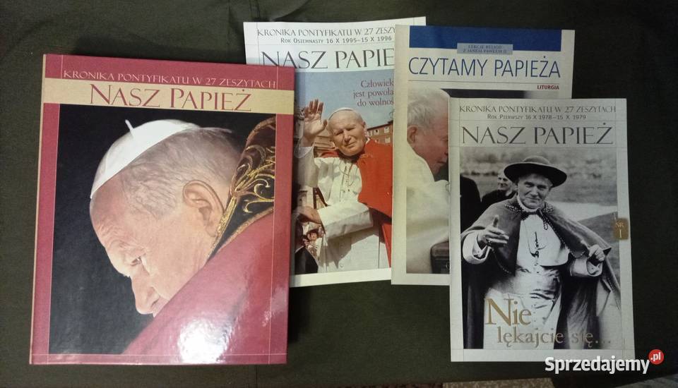 Albymy Podróże JPII do Polski wydawnictwa mazowieckie Legionowo