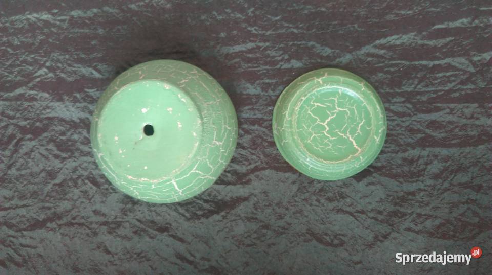 DONICZKA ceramika PODSTAWKA malowana Połysk Dekoracje i ozdoby Białystok sprzedam