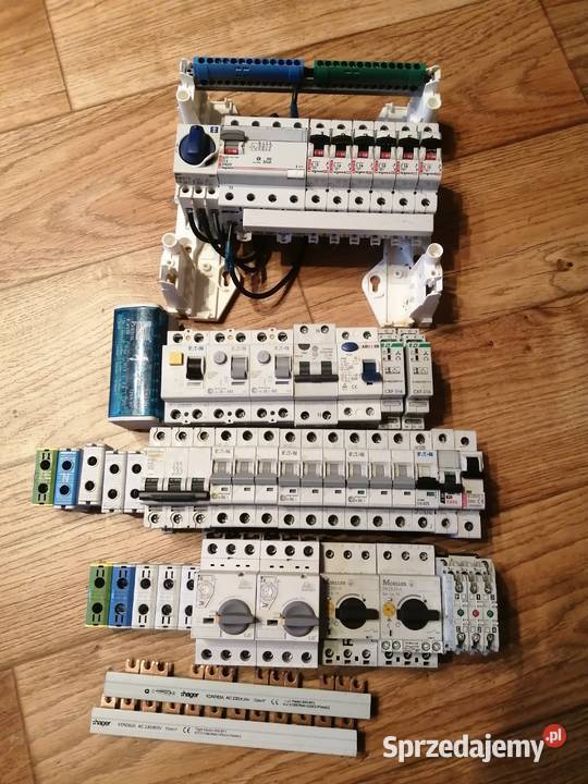 Róznicówką bezpieczniki wyłączniki Grudziądz sprzedam