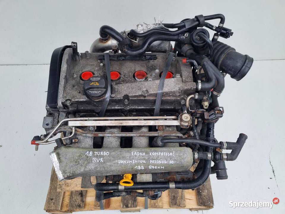 SILNIK KOMPLET Audi TT 18 T TURBO 190 188 ładna lubelskie Rudka