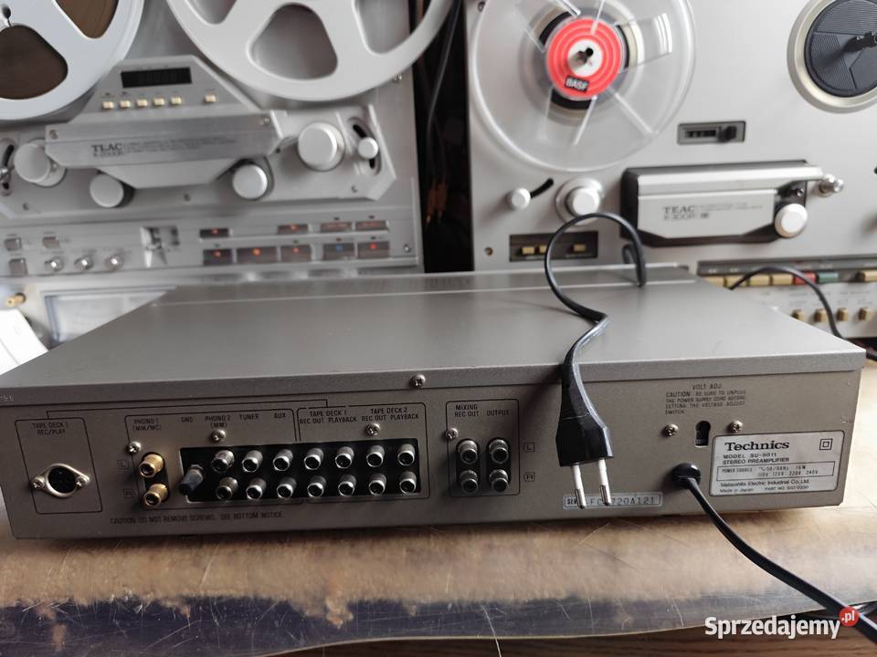 przedwzmacniacz Technics SU9011 Wzmacniacze i pokrewne Grabowo
