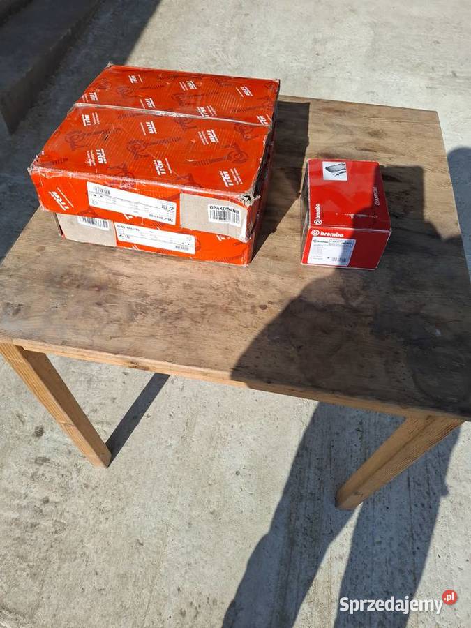 Sprzedam nowe tarcze hamulcowe TRW z klockami Stężyca