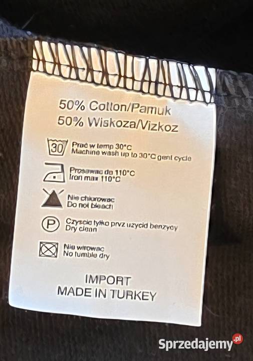 Pikowana Sukienka czarna 2XL Głogów