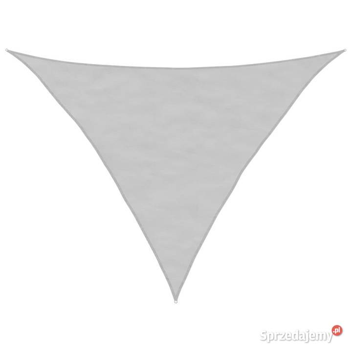 Żagiel przeciwsłoneczny jasnoszary 35x35x49 m Warszawa