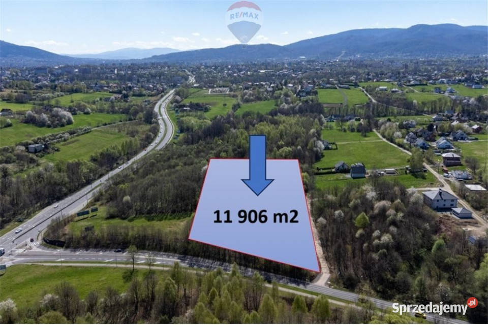 Działka usługowomieszkaniowa TOP Bielsko-Biała