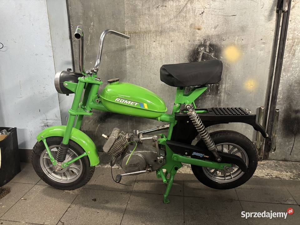 Sprzedam motorynkę m2 Romet pony uszkodzony