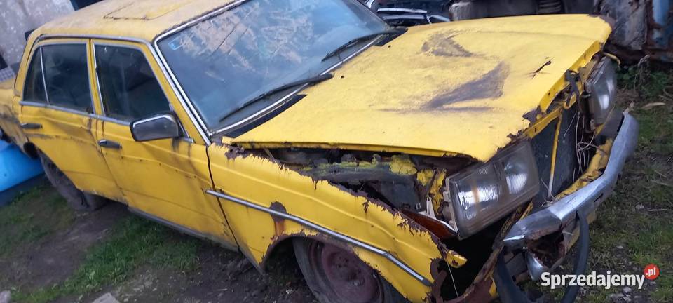 Części mercedes 123 uszkodzony Brzeg sprzedam