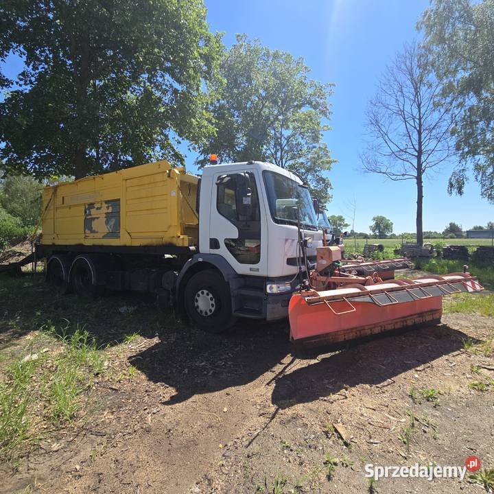 Renault premium 6x2 Pługopiaskarka Acometis stal Specjalne Parczew