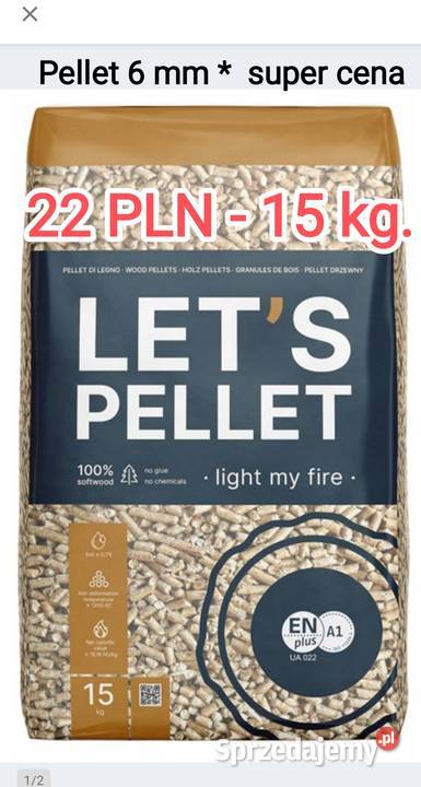 Pellet ENplus A1 Lava Olimp igła Dankros Śrem