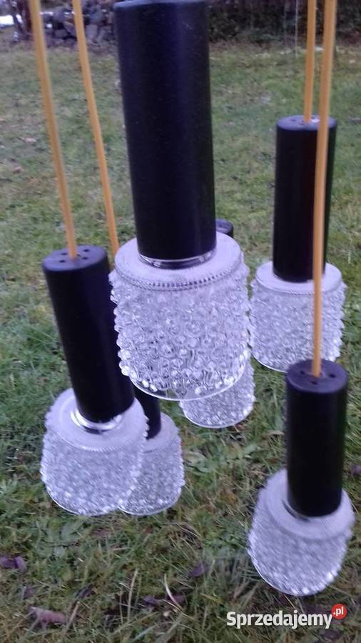 retro lampa wiszaca Kamenicky Senov lata 60 te