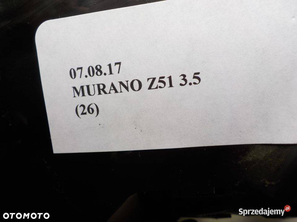INSTALACJA SILNIKA ANGLIK NISSAN MURANO Z51 35 wielkopolskie Nowy Tomyśl