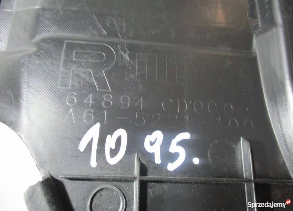 NISSAN 350Z PLASTIK OSŁONA RAMKA osobowe