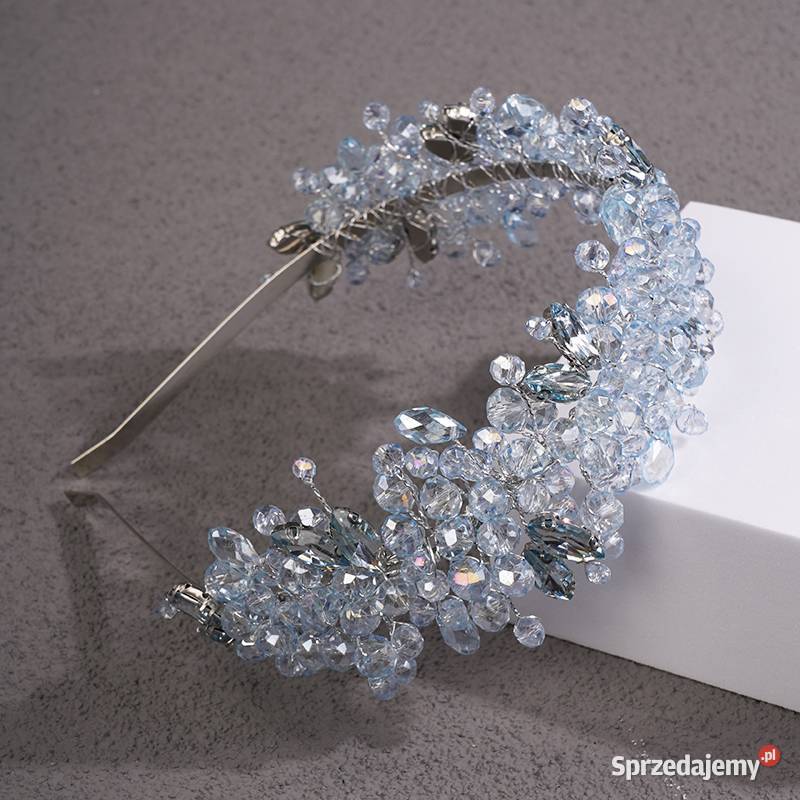 Nowa opaska na włosy tiara panna młoda ślub