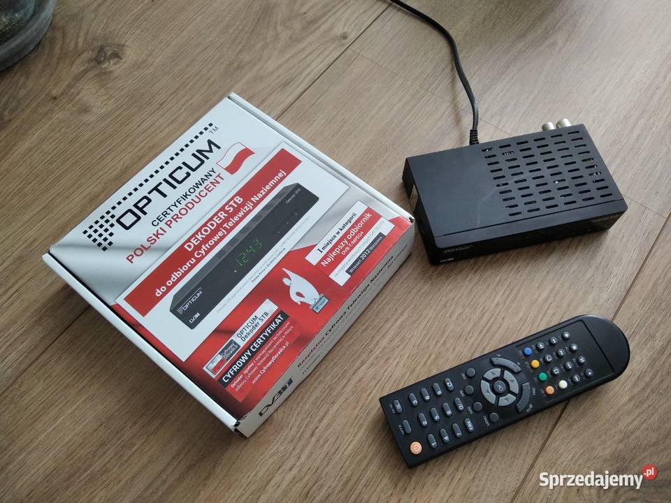 Tuner DVBT Opticum STB HD N3 Ostrów Mazowiecka
