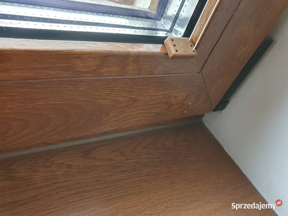 Plisy rolety plisowane żaluzje jasny dąb szary