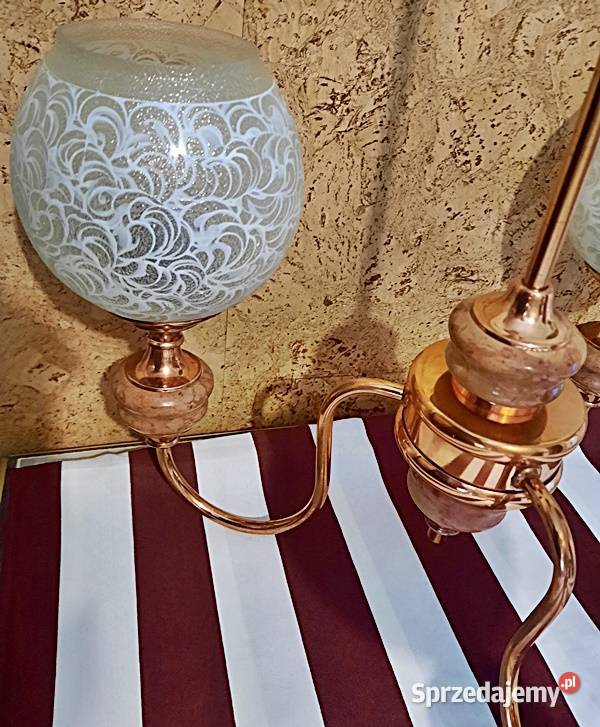 Żyrandol lampa sufitowa lata 30 40 te Ostrów Wielkopolski sprzedam