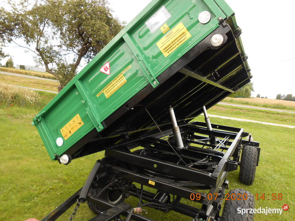 Przyczepa wywrotka Autosan D734 ładna nowa lubelskie Zamość