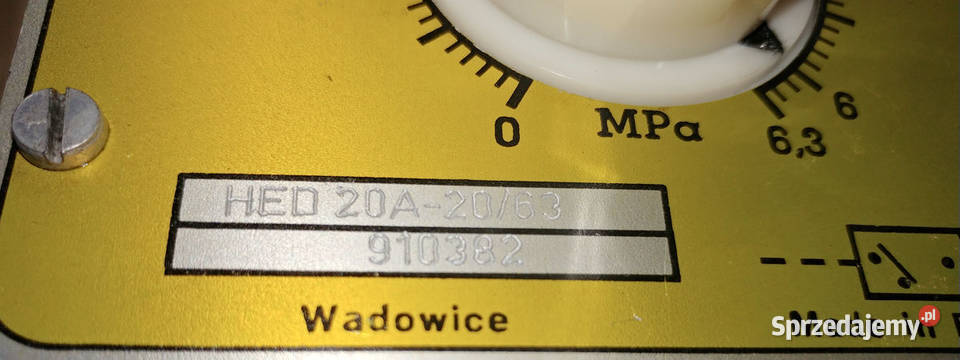 REXROTH HED20A2063 L220V Przekaźnik ciśnienia Poznań sprzedam