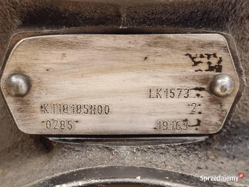 Sprężarka K118185N00 KnorrBremse wielkopolskie Wilkowo