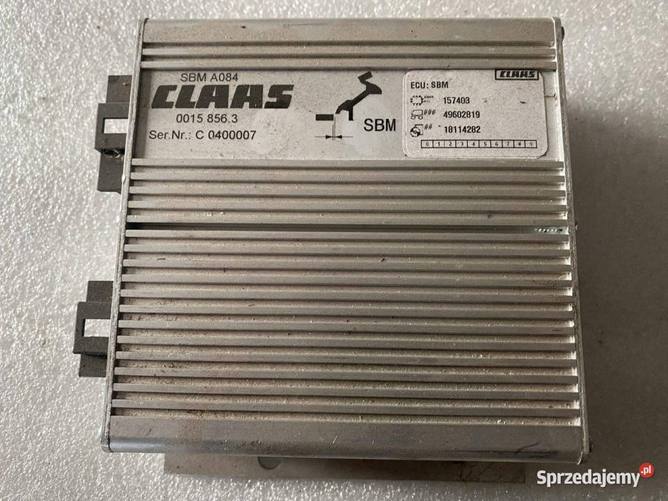 Claas SBM A084 00158563 Pozostałe wielkopolskie Jastrzębniki