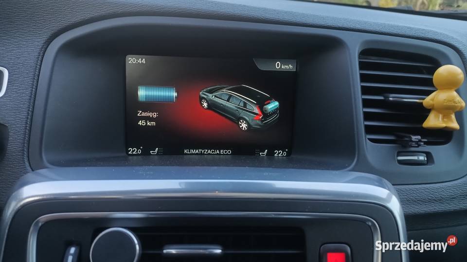 Volvo V60 plugin przyciemniane szyby Samochody osobowe Koło