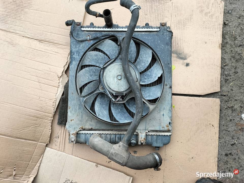 OPEL AGILA A 10 CHŁODNICA WODY WENTYLATOR