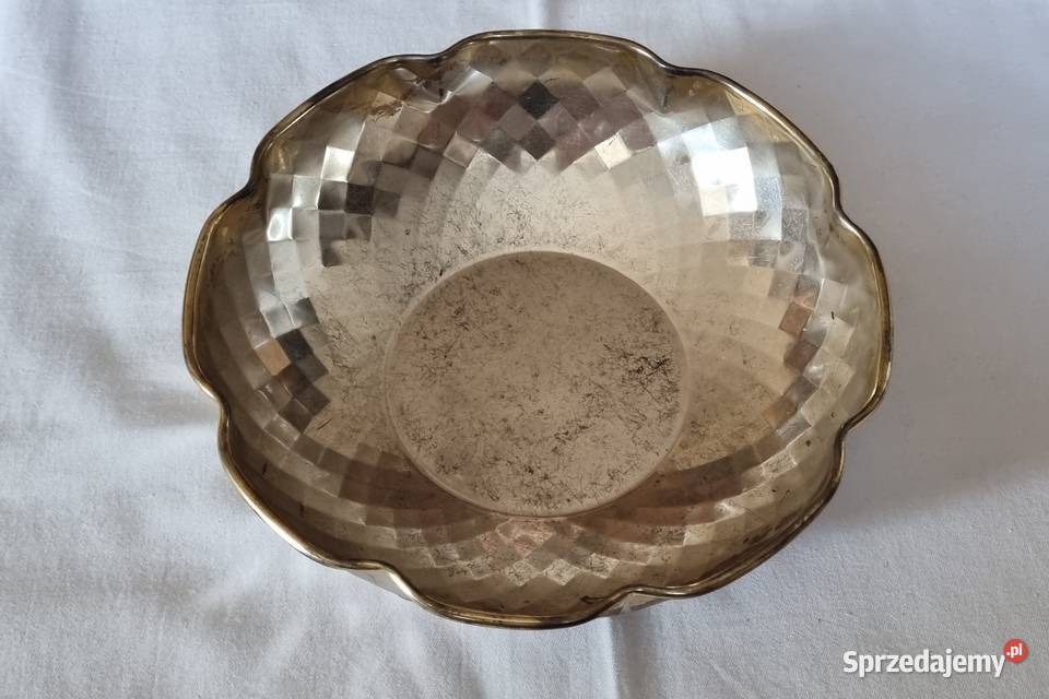 Metalowa misapółmisekpatera na owoce orzechy inny kolor Warszawa