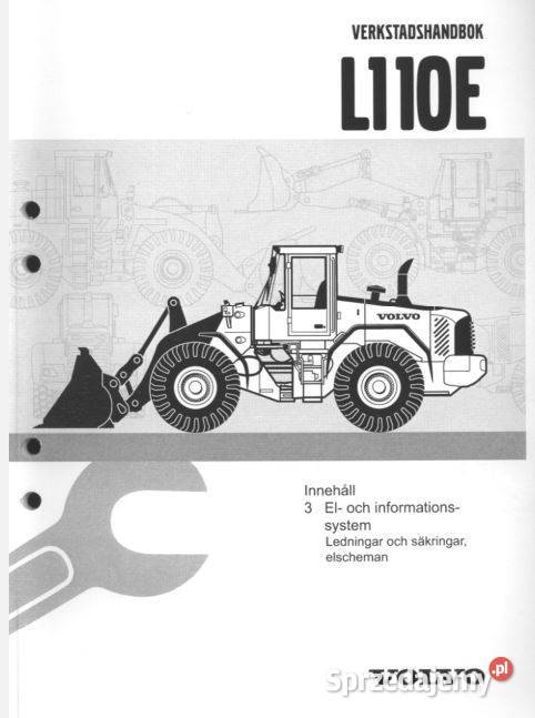 Volvo L110E instrukcja obsługi motoryzacja, transport Kielce