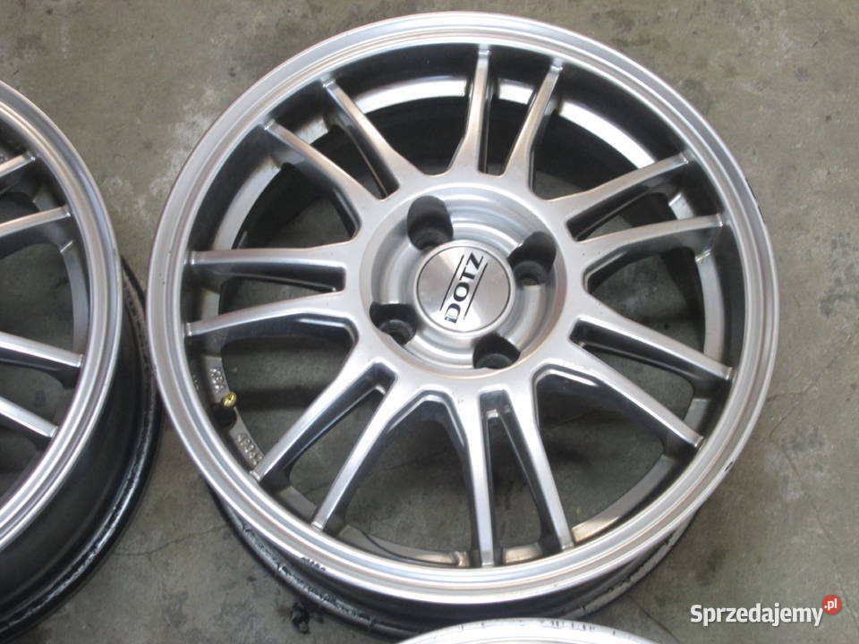 Alufelgi 4x100x15 Toyota Kia Hyundai Suzuki aluminiowe sprzedam