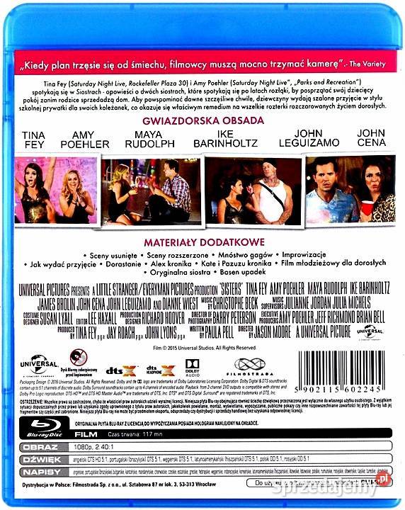 SIOSTRY BLURAY komedia sprzedam