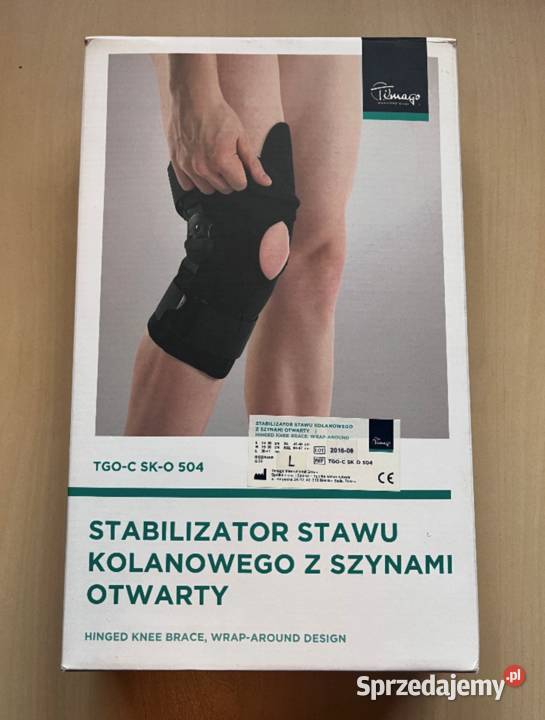 nowa stabilizator stawu kolanowego z szynami Sierosław