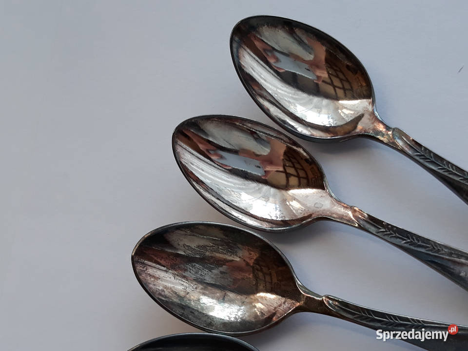 Posrebrzane łyżeczki do kawy mokki AMERYKAŃSKI Dąbrowa Górnicza