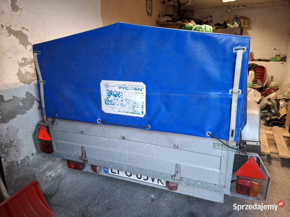 Przyczepka samochodowa Rydwan ze stelażem i