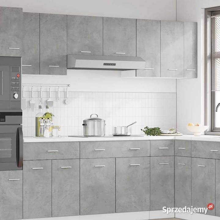 Szafka wisząca szarość betonu 30x31x60 WM856100
