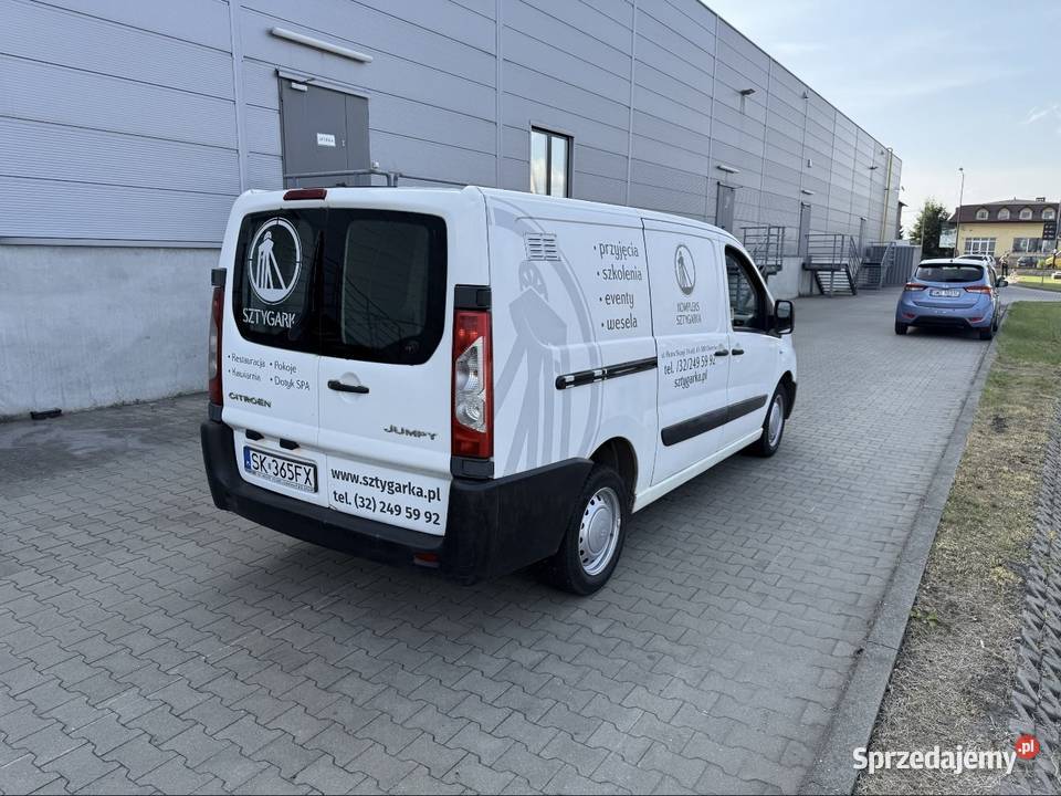 Citroen Jumpy długi 16 HDI 90 2010 śląskie Rydułtowy