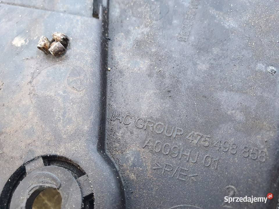 Opel Corsa F 12 12V DOLNA OSŁONA ZDERZAKA Rudka