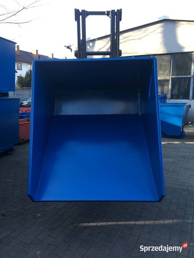 Kontener metalowy do wózka widłowego 3300l dolnośląskie Wrocław