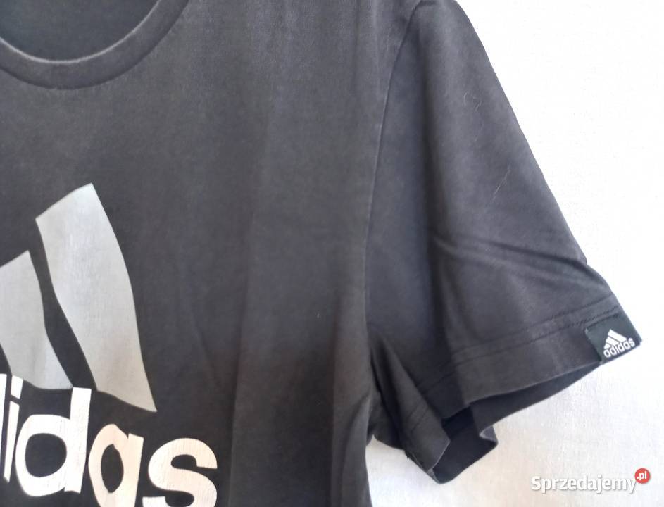 tshirt Adidas czarny r LXL bawełna 100 Unisex Adidas Białystok
