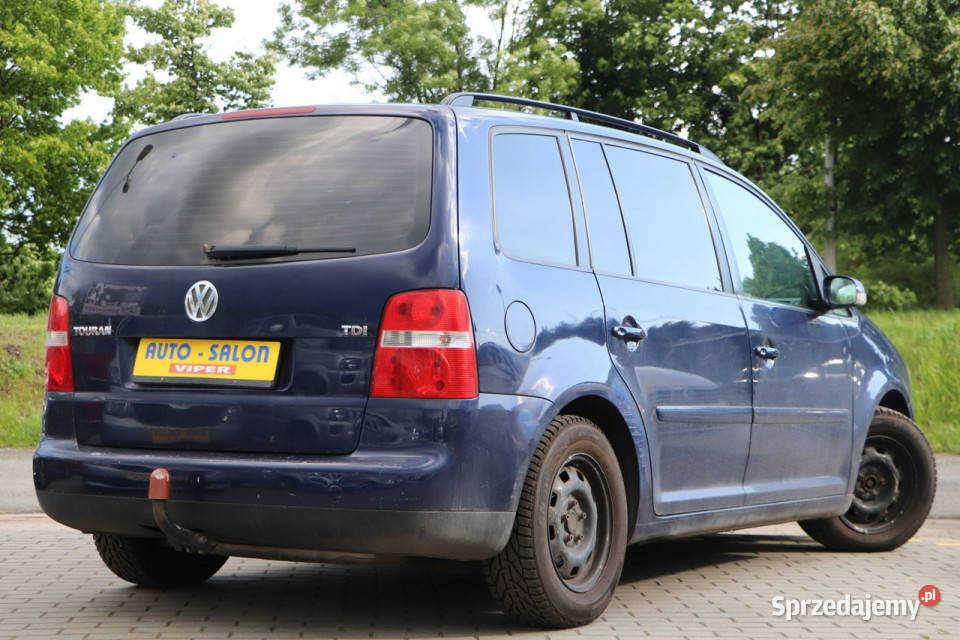 Volkswagen Touran klimatronic niebieski Opole