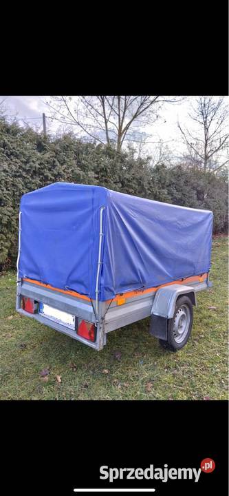 Przyczepka lekka plandeka Burtowe i plandeki Przyczepy i naczepy