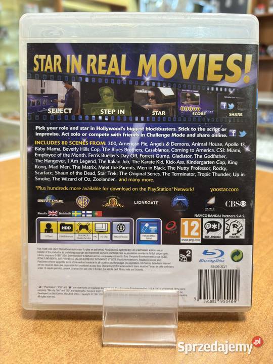 Yoostar 2 in the Movies PlayStation 3 3 dla dzieci Elbląg sprzedam