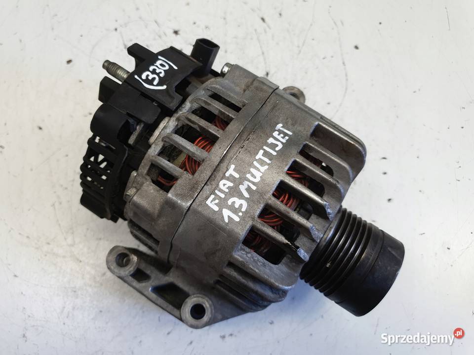 ALTERNATOR Fiat Doblo II 13 MJET DENSO Rudka