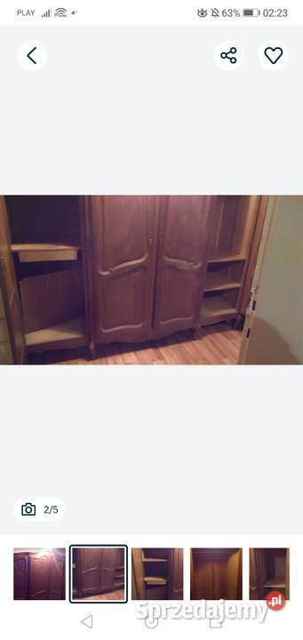 Sprzedam piękną 4 drzwiową dębową solidną szafę zachodniopomorskie sprzedam
