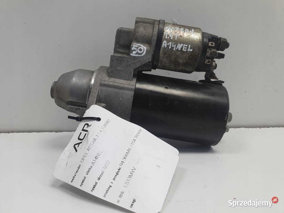 Opel Astra IV J 14 T turbo ROZRUSZNIK 0001137006 Janów