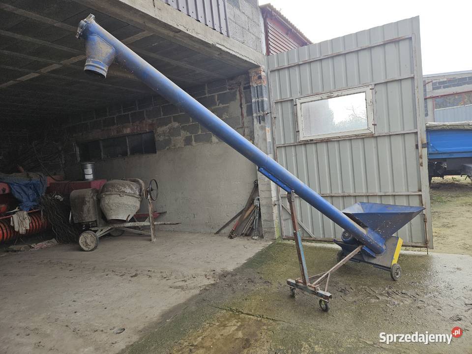 Przenośnik ślimakowy żmijka do zboża 4m Gołuchów